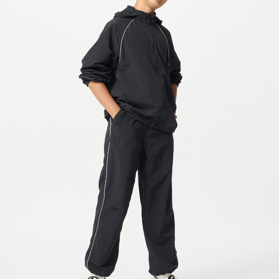 UNIQLO KIDS Track Jogger Pants (With Side Line) D