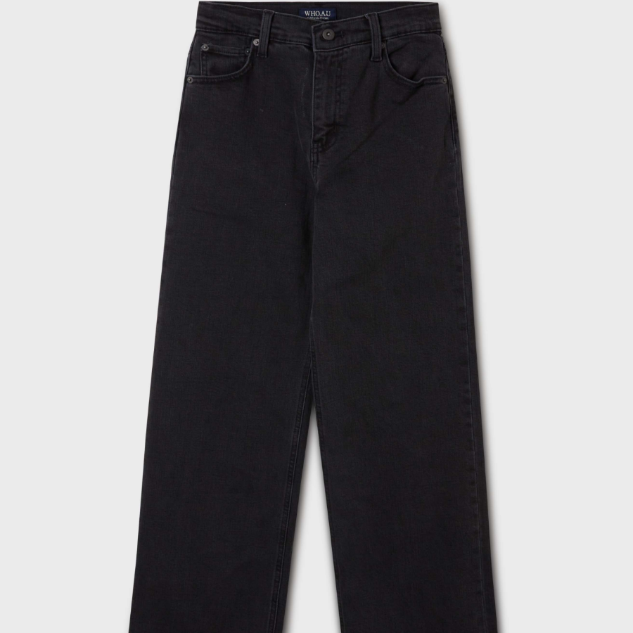 WHO.A.U — джинсы High Rise Boots Cut Denim (F)