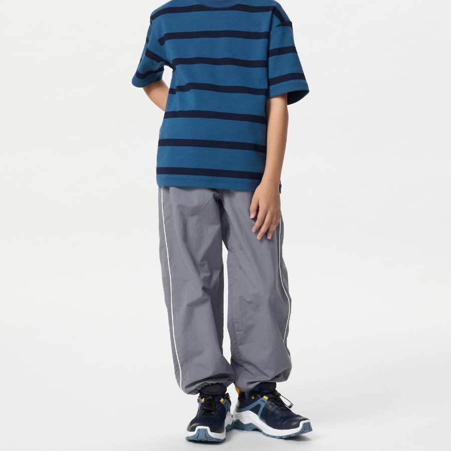 UNIQLO KIDS Track Jogger Pants (With Side Line) D