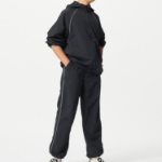 UNIQLO KIDS Track Jogger Pants (With Side Line) D