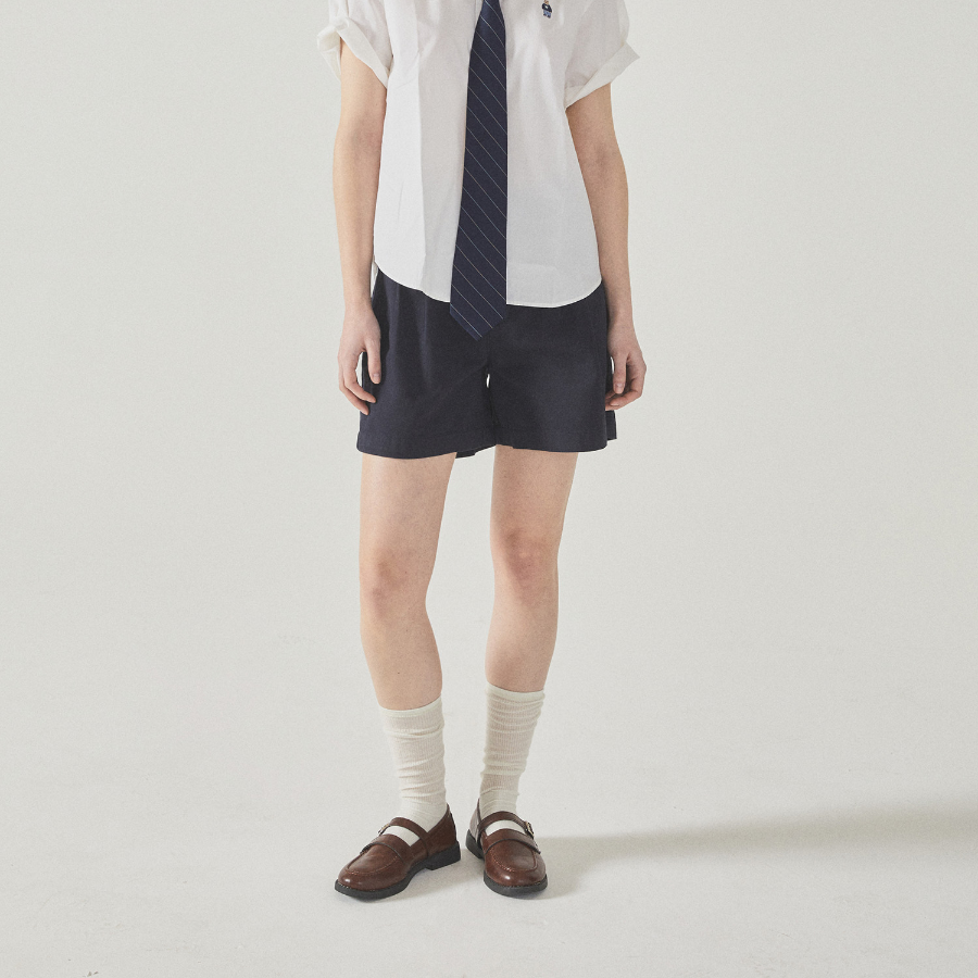 WHO.A.U — шорты Pintuck Shorts(F)