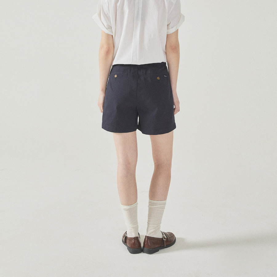 WHO.A.U — шорты Pintuck Shorts(F)