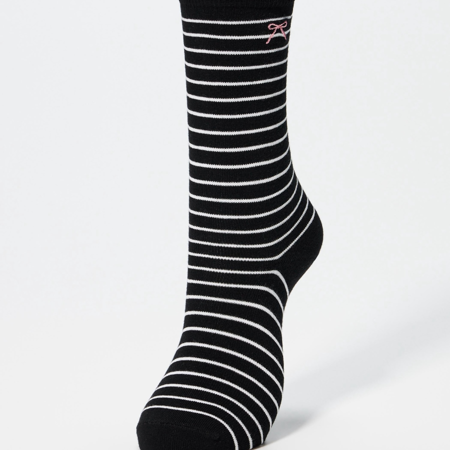 Uniqlo – носки 3P Socks (Heart Ribbon)