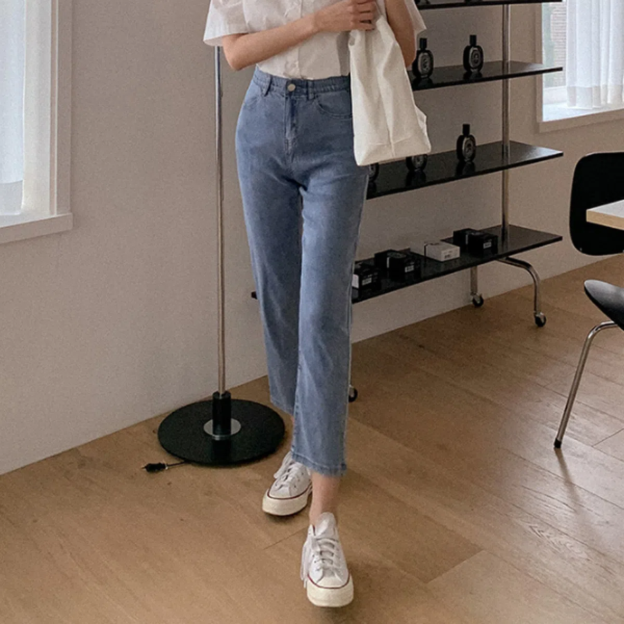 Женские джинсы boyfit из охлаждающего денима