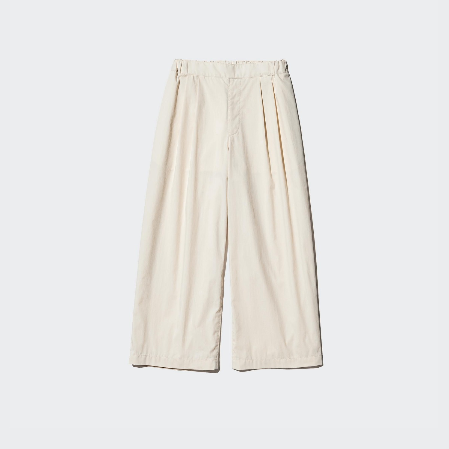 UNIQLO GIRLS Tuck Wide Pants