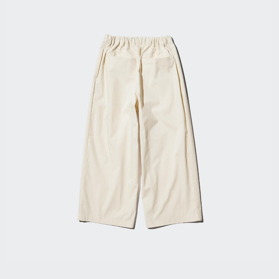 UNIQLO GIRLS Tuck Wide Pants