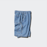 UNIQLO KIDS Painter Easy Half Pants (Denim)
