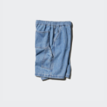 UNIQLO KIDS Painter Easy Half Pants (Denim)