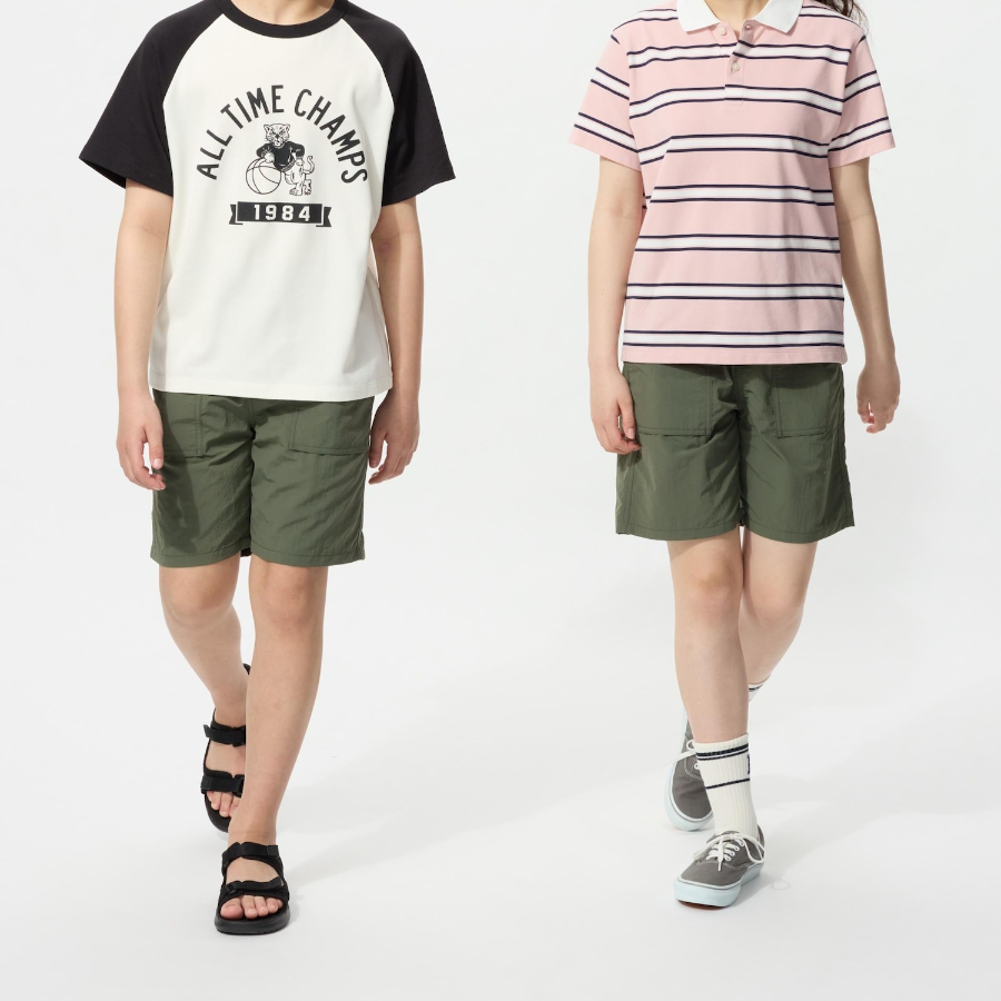 UNIQLO KIDS Gear Short Pants (Water-Friendly)