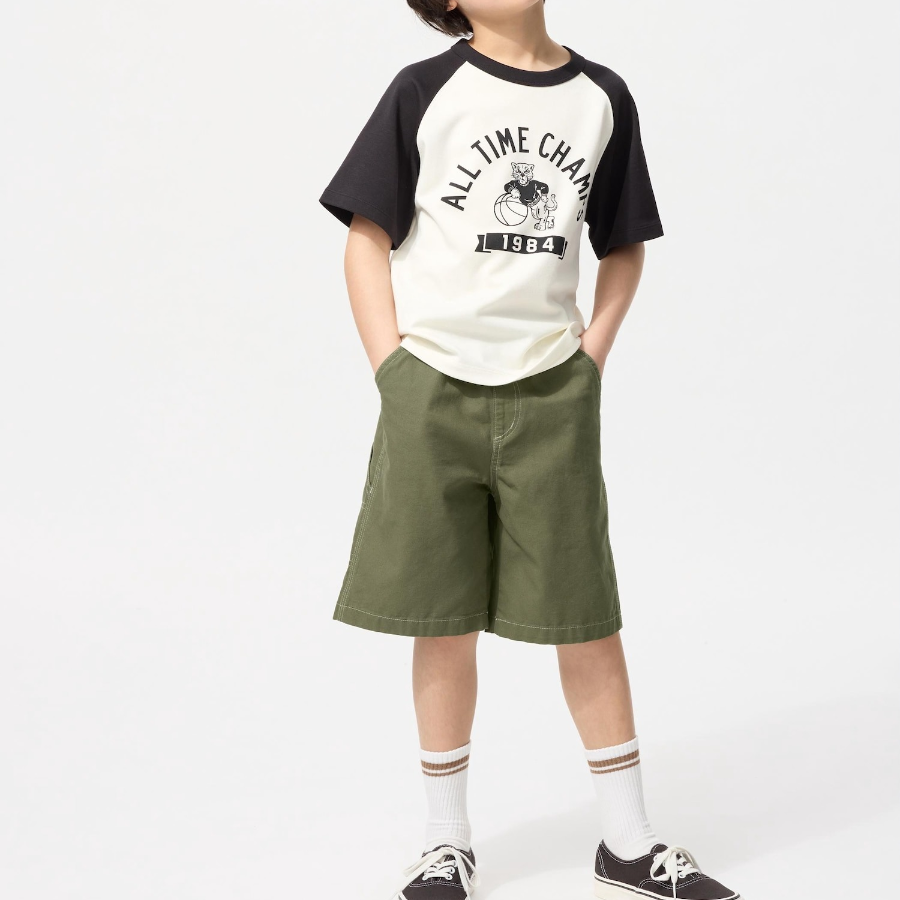 UNIQLO KIDS Painter Easy Half Pants