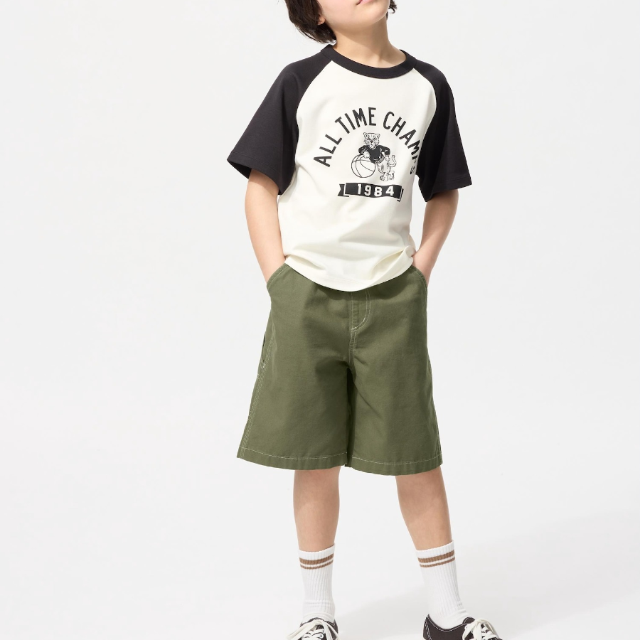 UNIQLO KIDS Painter Easy Half Pants