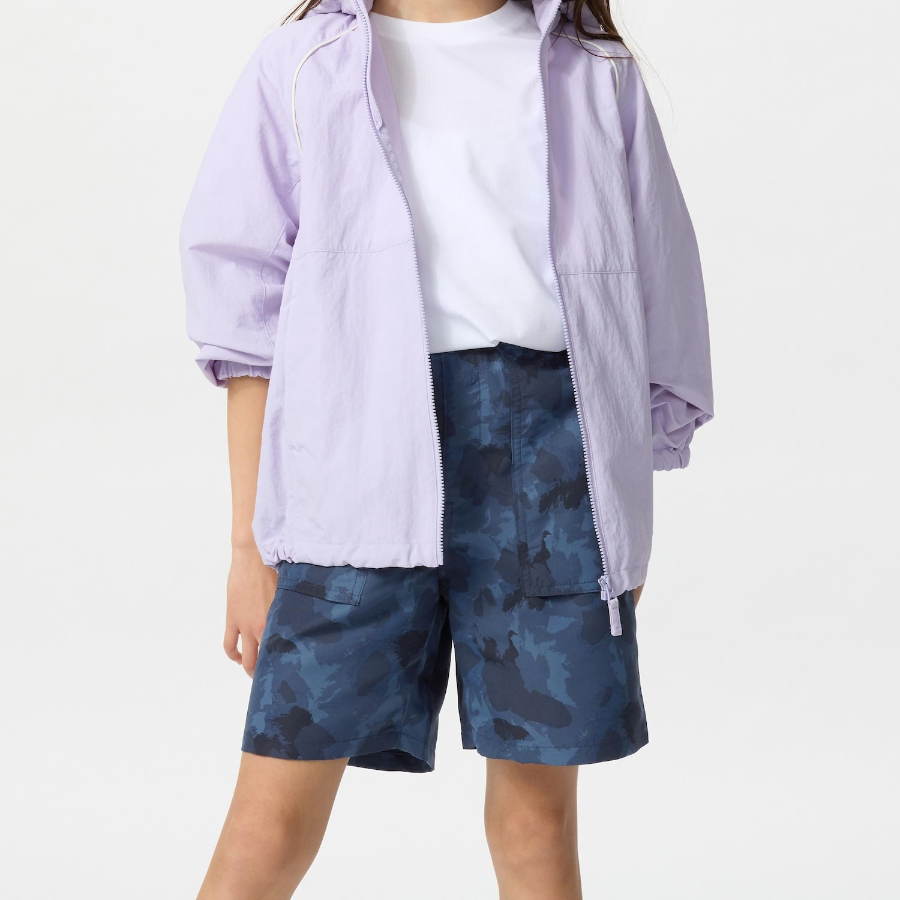 UNIQLO KIDS Gear Short Pants (Printed, Water-Friendly)