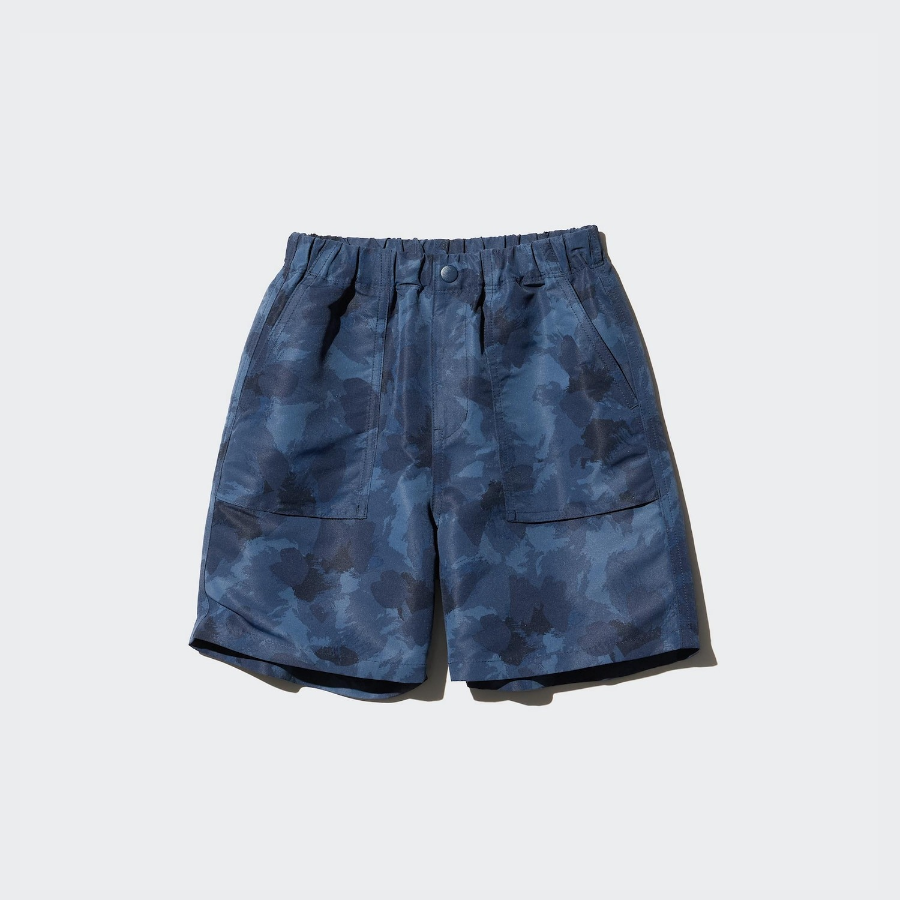 UNIQLO KIDS Gear Short Pants (Printed, Water-Friendly)