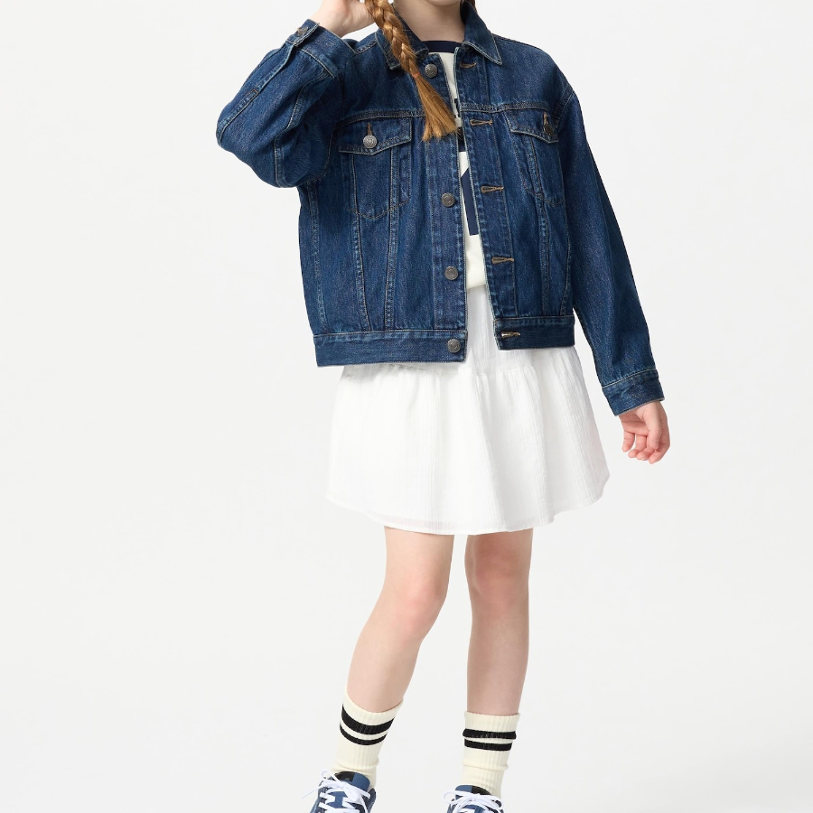 UNIQLO GIRLS Tiered Mini Skorts