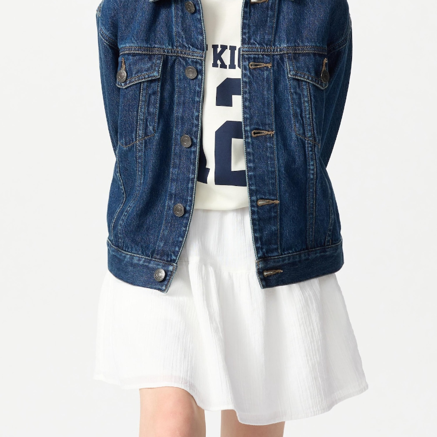 UNIQLO GIRLS Tiered Mini Skorts