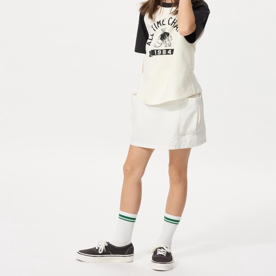 UNIQLO GIRLS Utility Mini Skorts