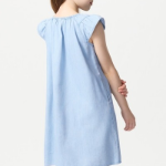 UNIQLO GIRLS Denim Dress (Short Sleeve)