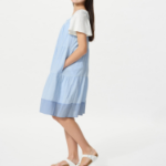 UNIQLO GIRLS Color Block Camisole Dress