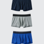 UNIQLO BOYS AIRism Boxer Briefs 3-Pack (Line Design) (Набор из трех цветов)