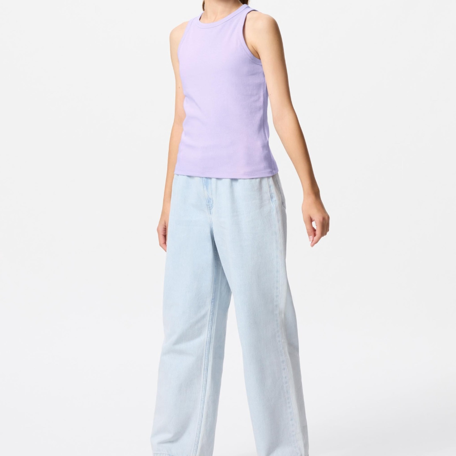 UNIQLO GIRLS Ribbed Bra Top