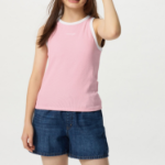 UNIQLO GIRLS Ribbed Bra (Ringer Style)