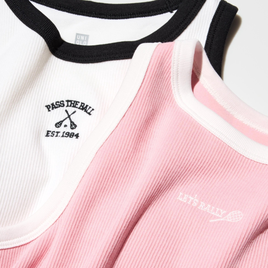 UNIQLO GIRLS Ribbed Bra (Ringer Style)