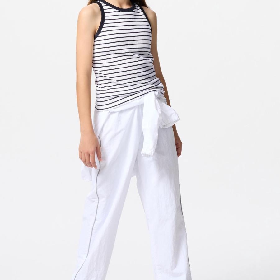 UNIQLO GIRLS Ribbed Bra Top (Striped)