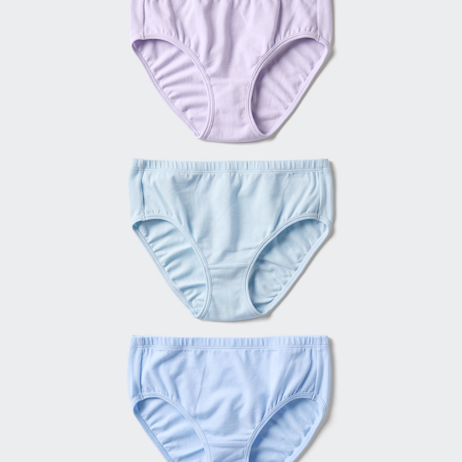 UNIQLO GIRLS Stretch Cotton Shorts (3P·Regular)(Набор из трех цветов)