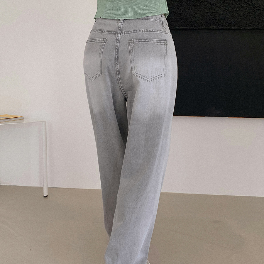 Женские летние wide-fit джинсы с эластичным поясом