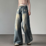 S-DARK BLUE-Джинсы