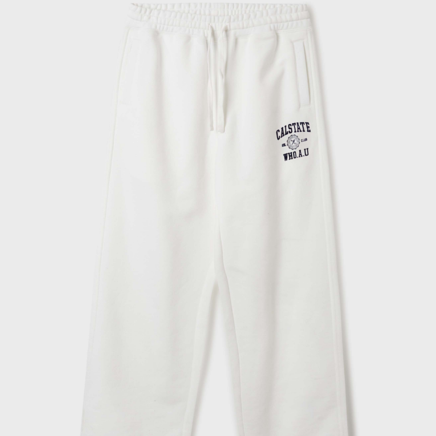 WHO.A.U — брюки Campus Emblem Wide Pants