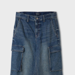 WHO.A.U — джинсы Denim Cargo Pants (F)