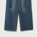 WHO.A.U — джинсы Denim Cargo Pants (F)