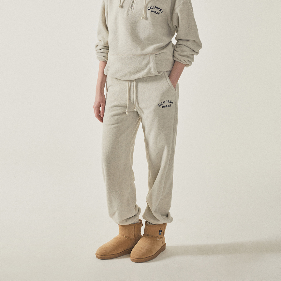 WHO.A.U — утеплённые джоггеры Fleece Jogger Pants