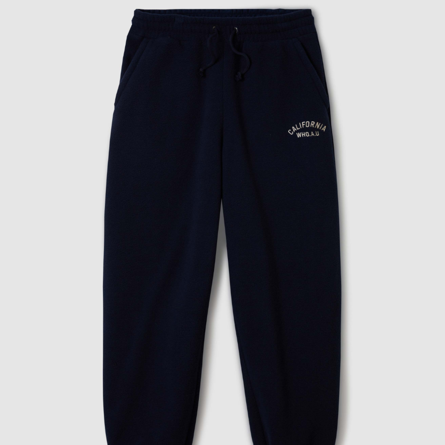 WHO.A.U — утеплённые джоггеры Fleece Jogger Pants