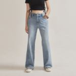 WHO.A.U — джинсы High Rise Boots Cut Denim (F)