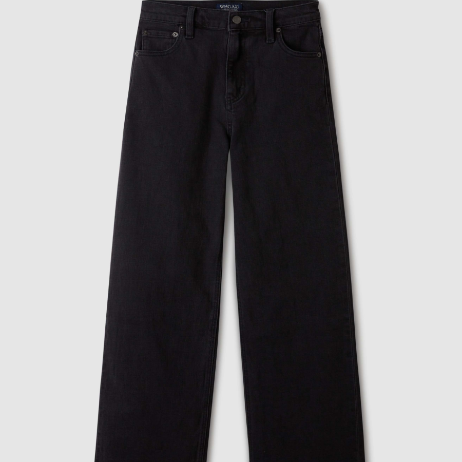 WHO.A.U — джинсы High Rise Boots Cut Denim (F)
