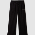 WHO.A.U — широкие трикотажные брюки Ribbed Wide Pants