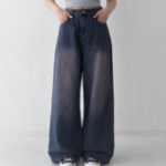 S-DARK BLUE-Джинсы