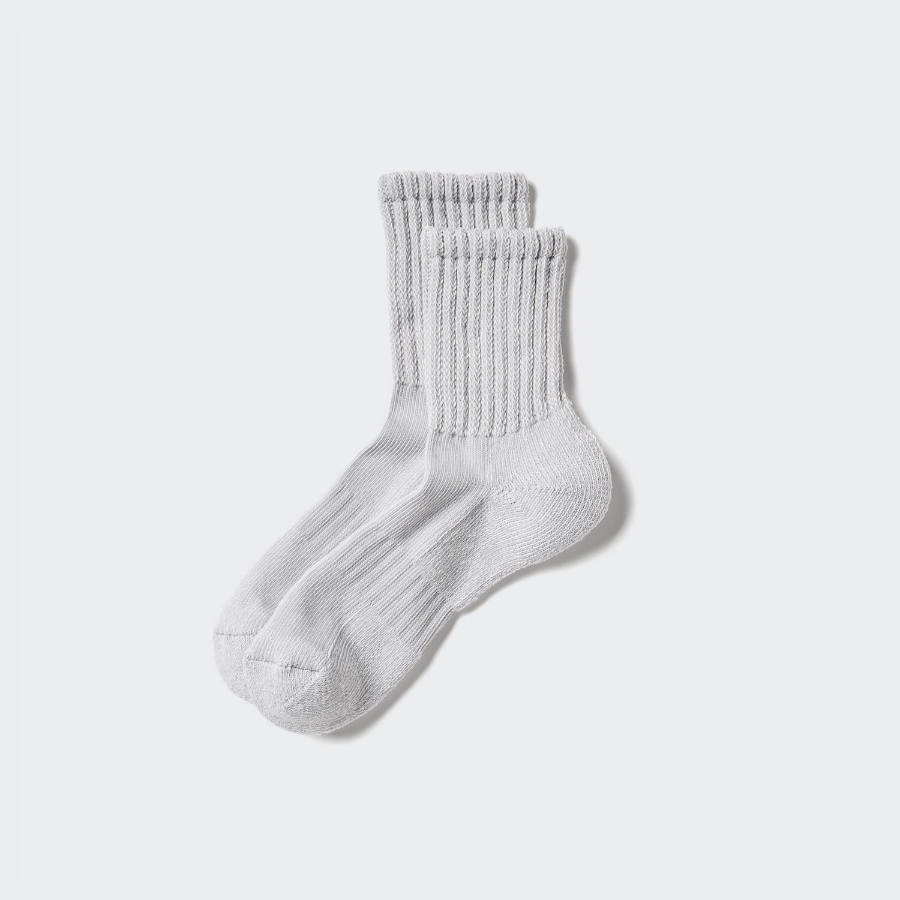 Uniqlo Ribbed Half Socks