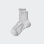 Uniqlo Ribbed Half Socks