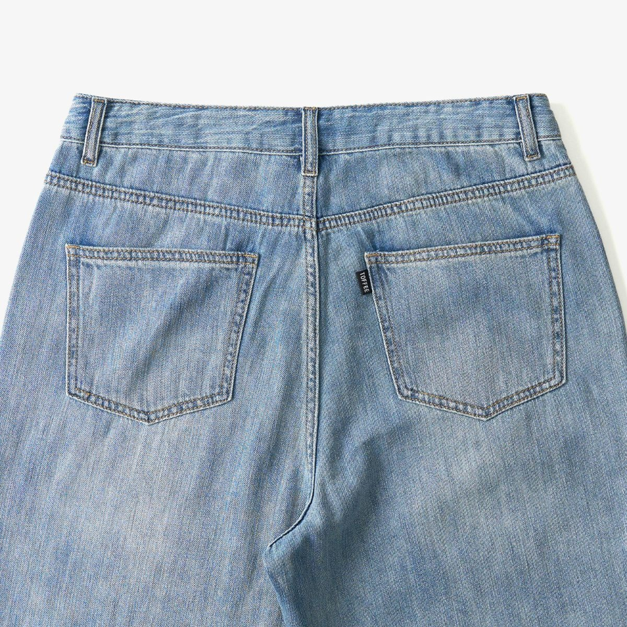 Летние джинсы wide fit