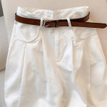 Rodin High-Waist Pin-Tuck Wide Pants