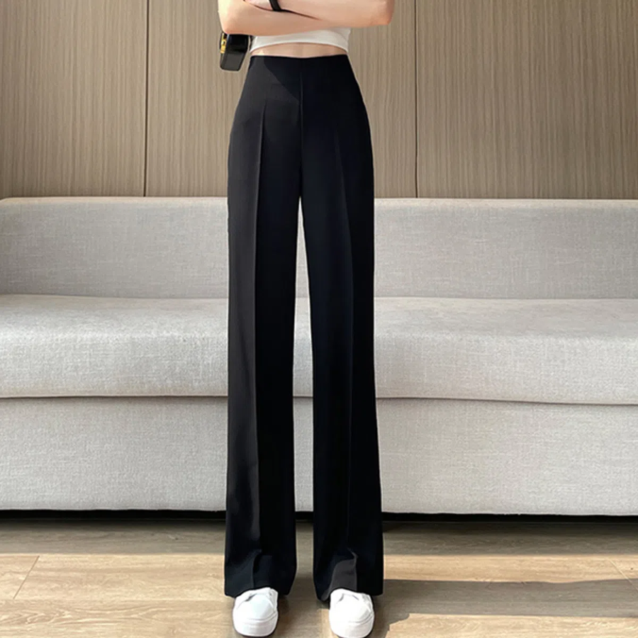 Side Zipper I Love Slacks