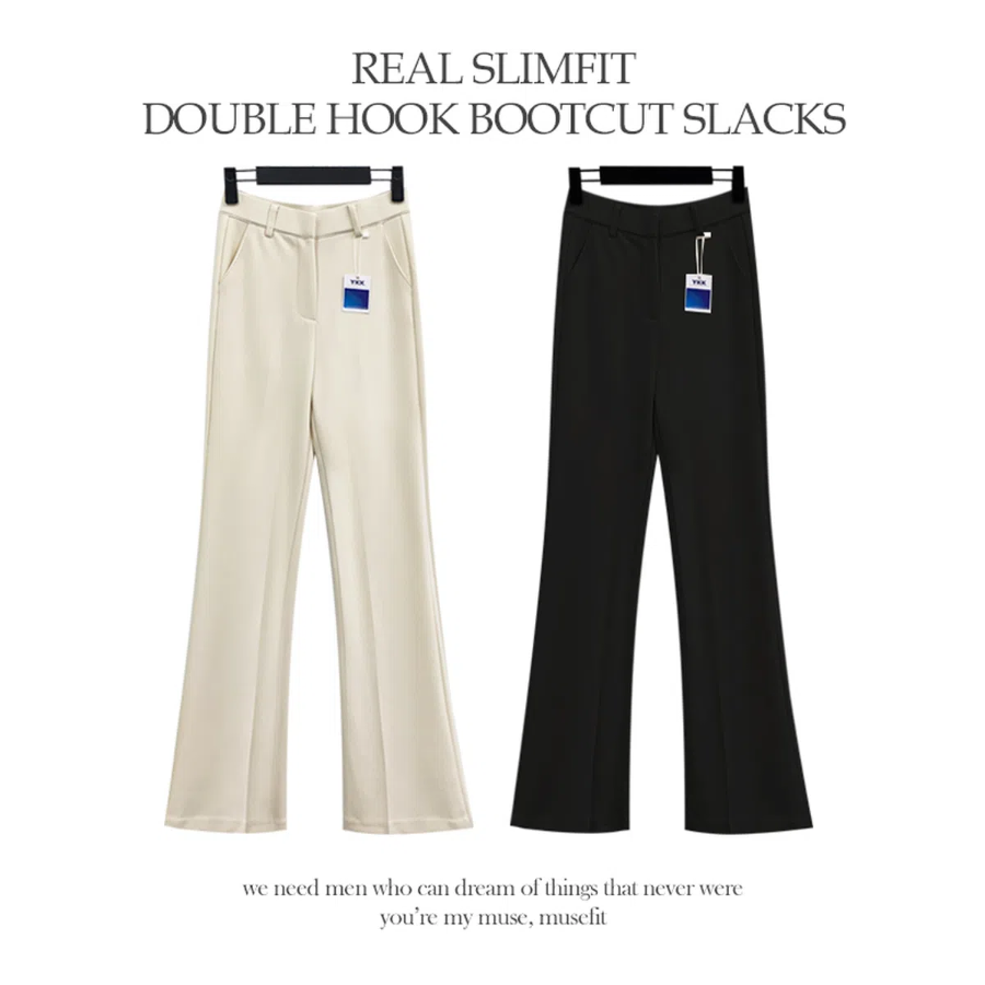 Double Hook Bootcut Slacks