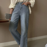 Женские широкие джинсы Rovan с расслабленным силуэтом и чистым дизайном