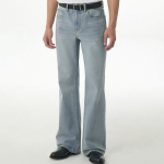 Flare Denim Pants (Sky Blue)