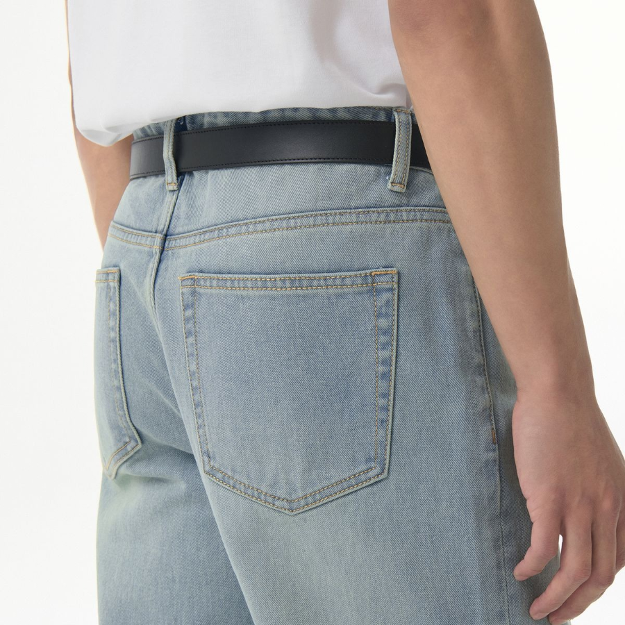 Flare Denim Pants (Sky Blue)