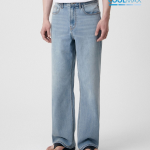 Cooltandard Wide Denim Pants (Sky Blue)
