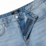 Cooltandard Wide Denim Pants (Sky Blue)